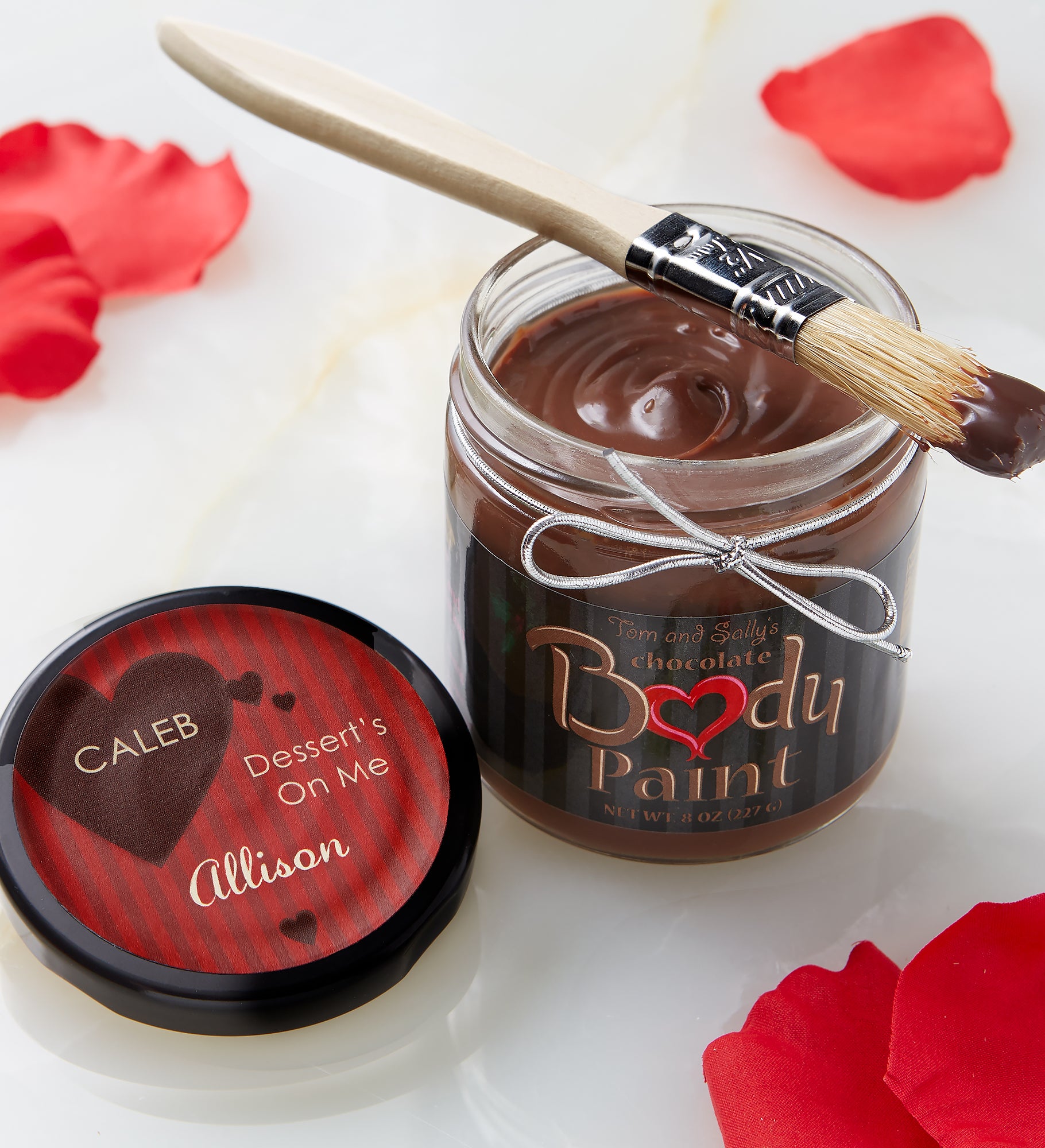 Dessert's On Me! Personalized Chocolate Body Paint 